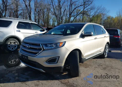 2018 Ford Edge Titanium из США, поврежденный, VIN 2FMPK3K80JBC14396